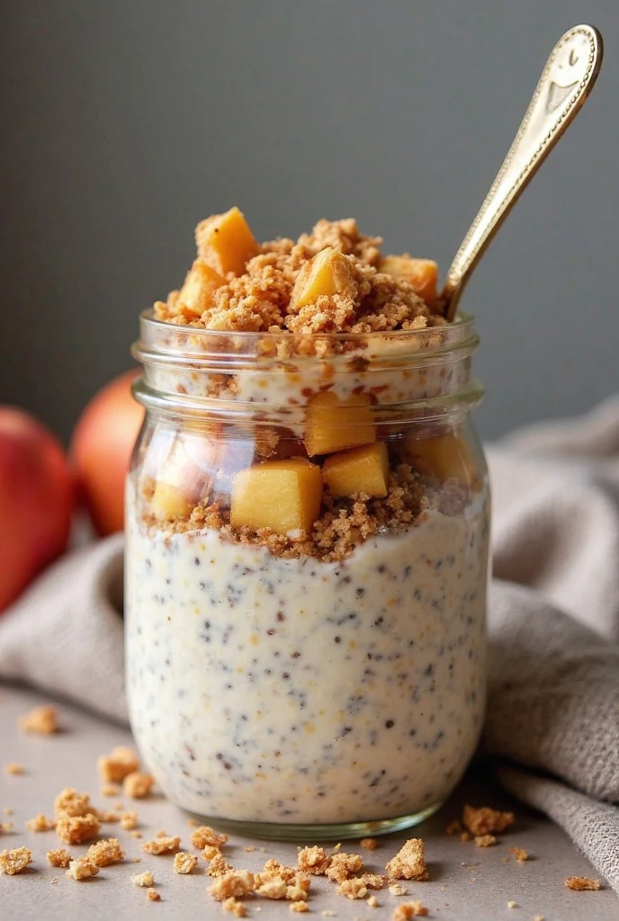 Apple Pie Overnight Oats - 22/06/2024