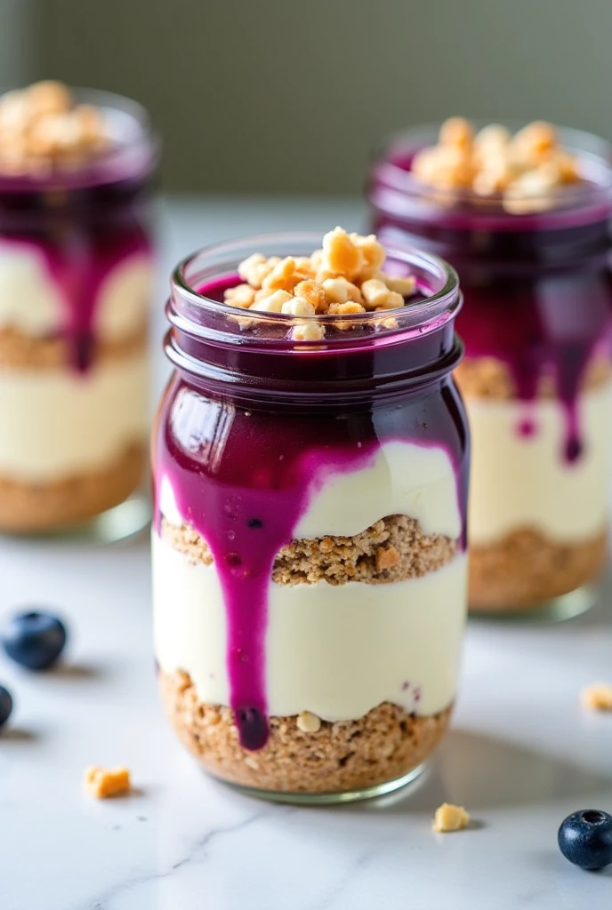 Blueberry Lemon Cheesecake Overnight Oats - 17/08/2024