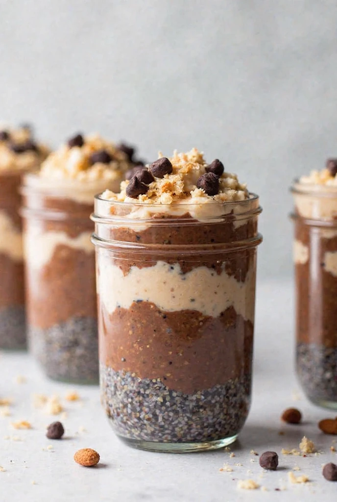 Chocolate Almond Butter Protein Mousse Jar - 21/09/2024