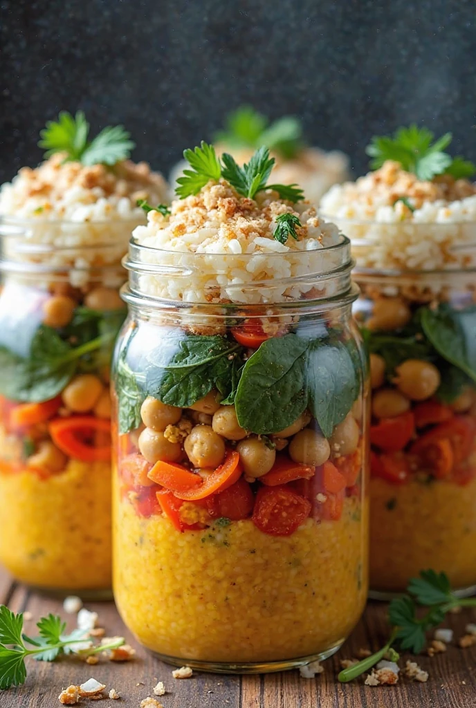 Hearty Chickpea & Spinach Coconut Curry Jar - 28/09/2024