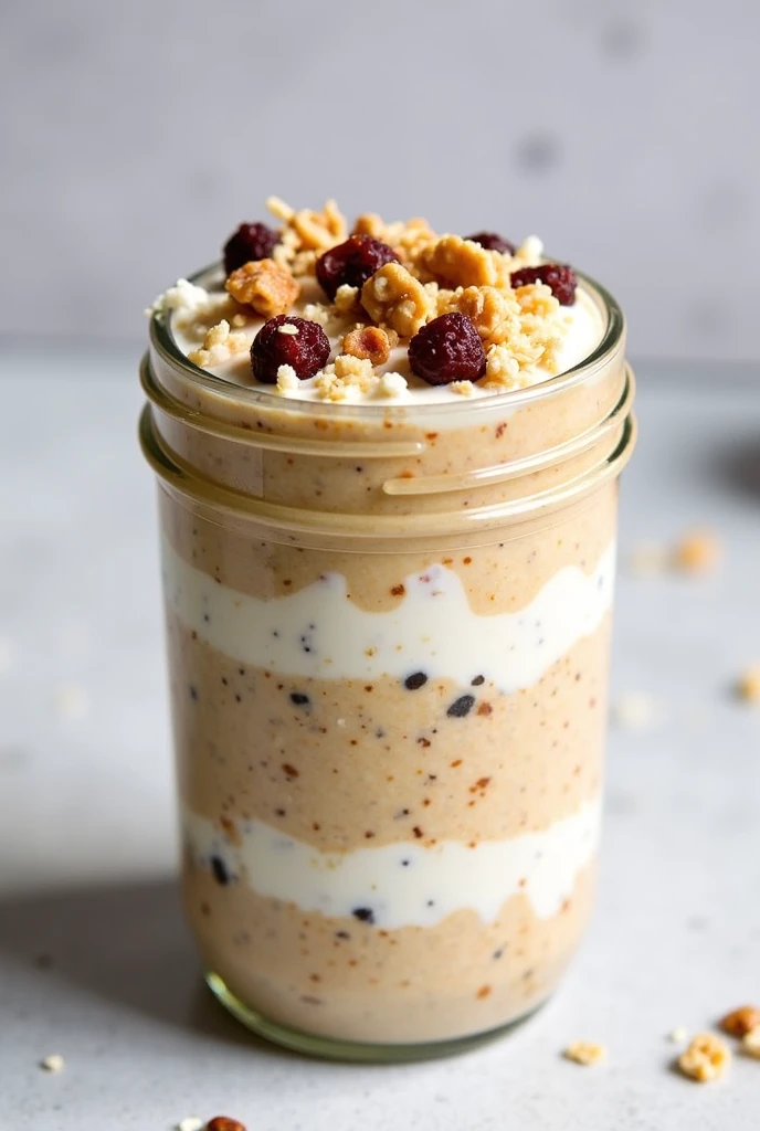 Spiced Carrot Cake Overnight Oats - 16/11/2024