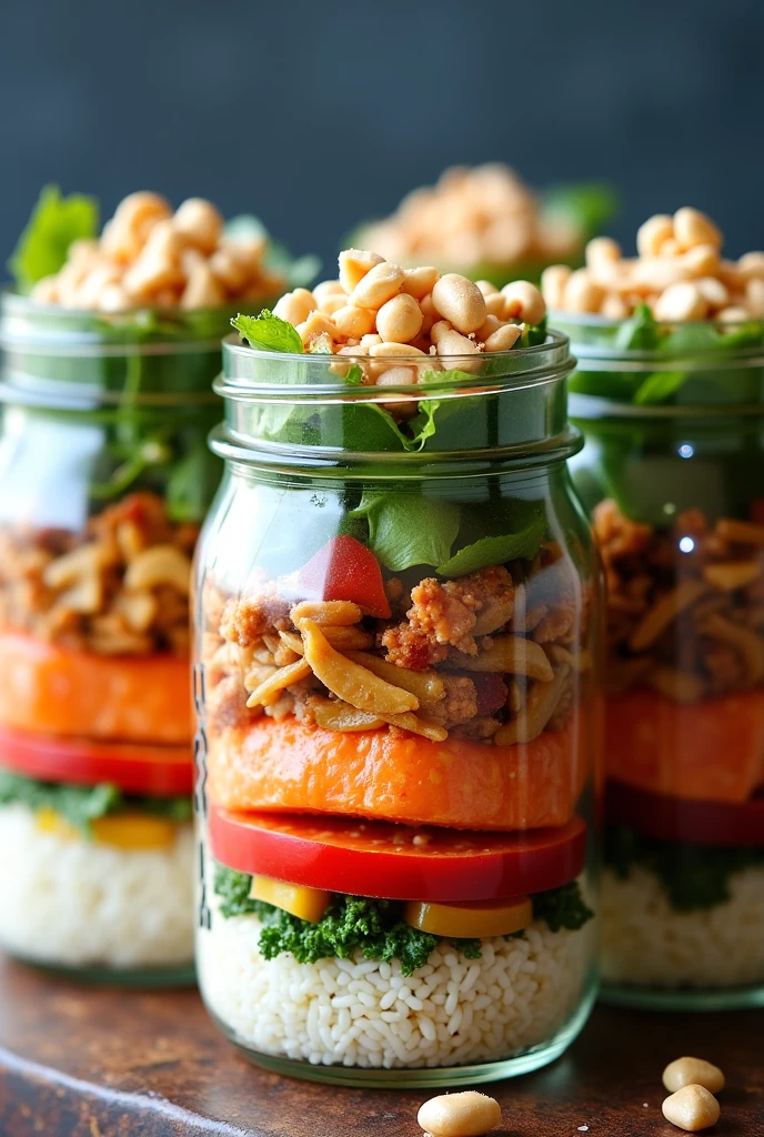 Sweet Chili Salmon & Coconut Rice Jar - 25/01/2025